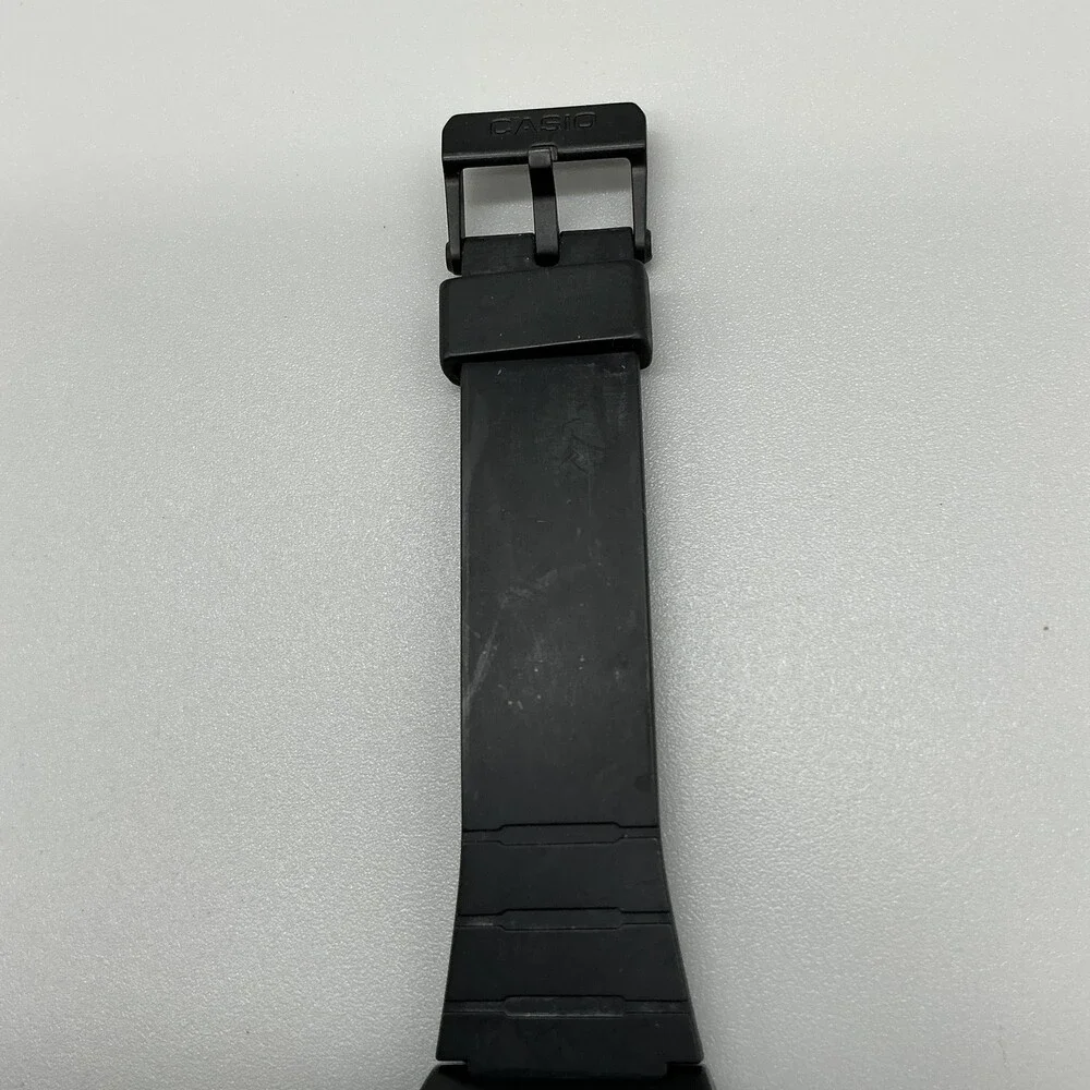 Casio W-217H Mens Watch 38mm Digital Black Illuminator Alarm Chrono New Battery